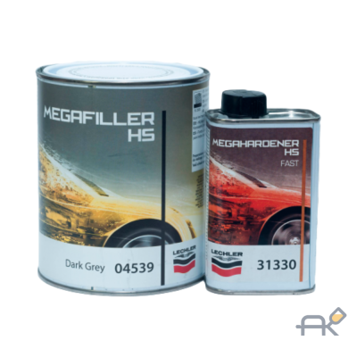 Грунт LECHLER 5+1(539) тёмно-серый 1л (без отвердителя)